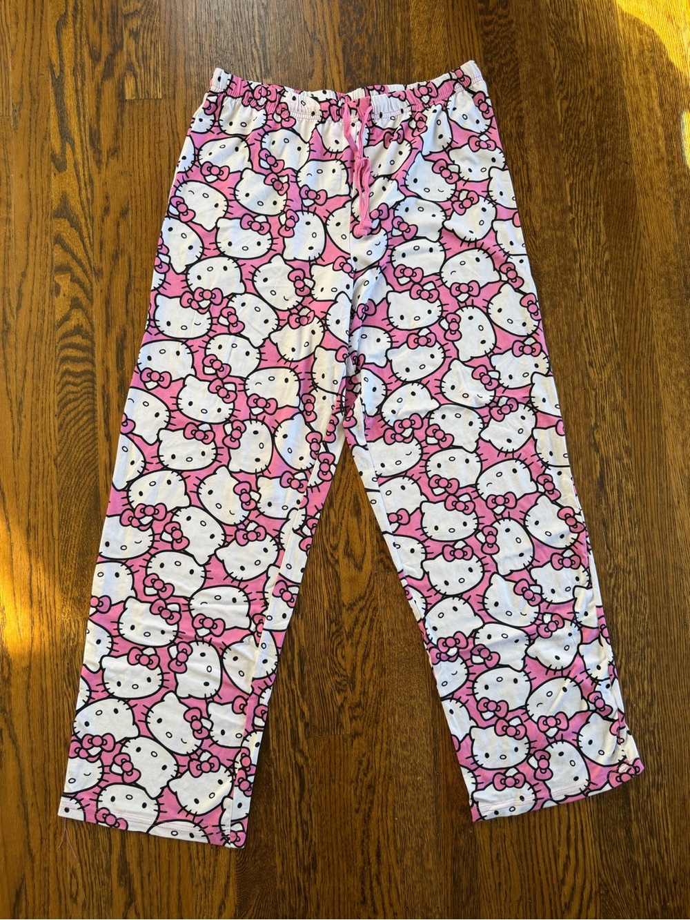 Hello Kitty Pink Pajama Bottoms